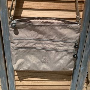 Never used light grey crossbody bag